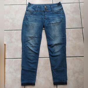 Low Waist Skinny Ankle Jeans
